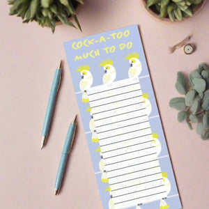 jotter pad cockatoo