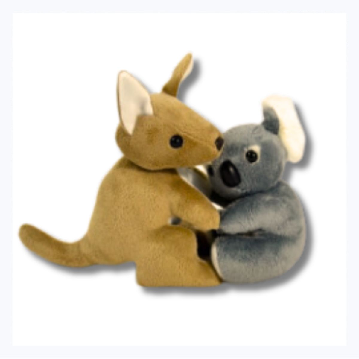 Koala and Kangaroo Hugging