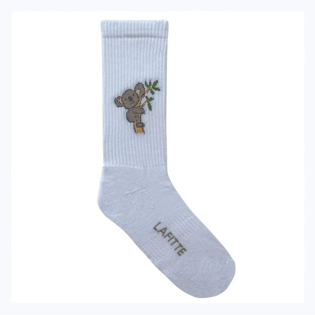 Koala Socks Crew - White (Mens)