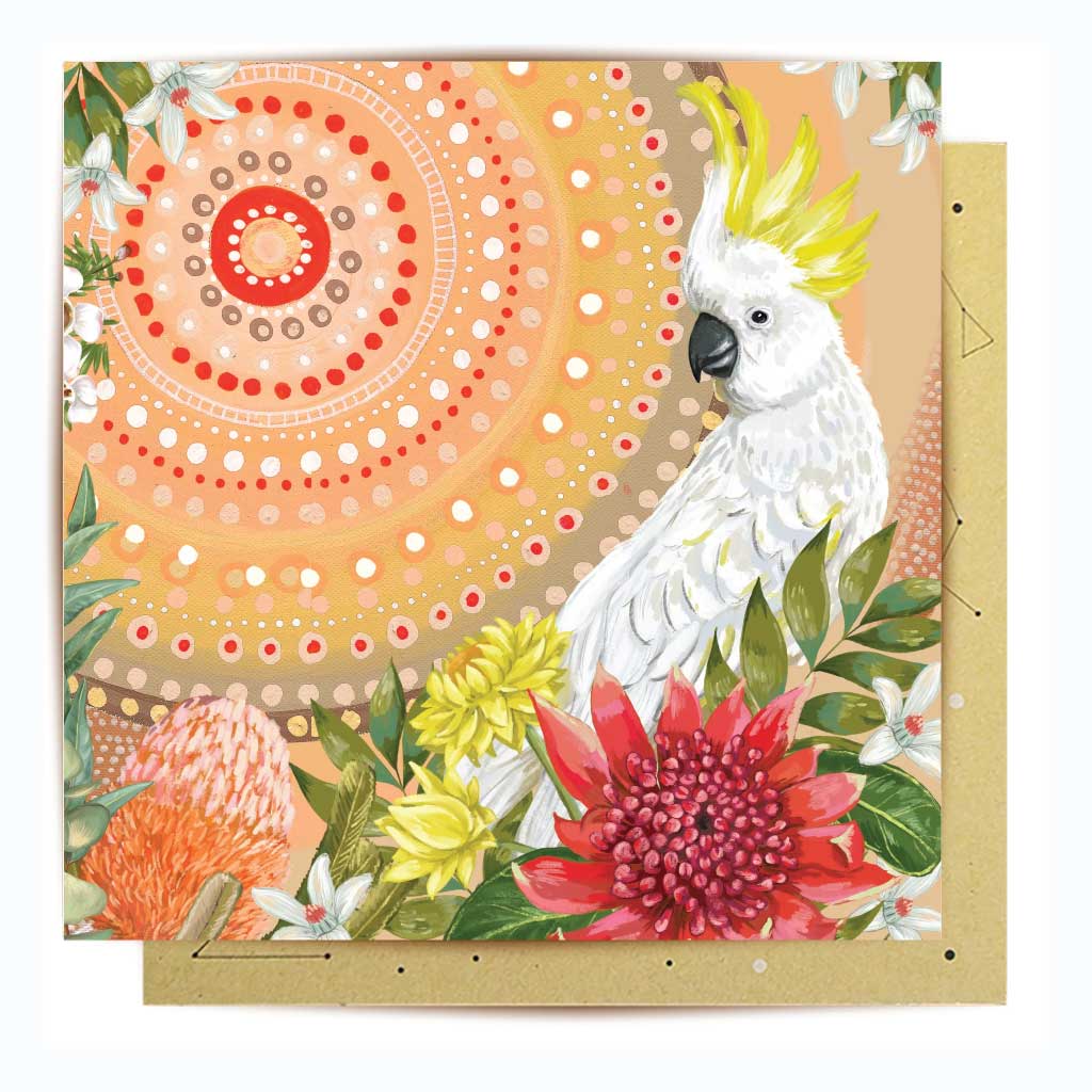 la-la-land-greeting-card-sacred-country-cockatoo