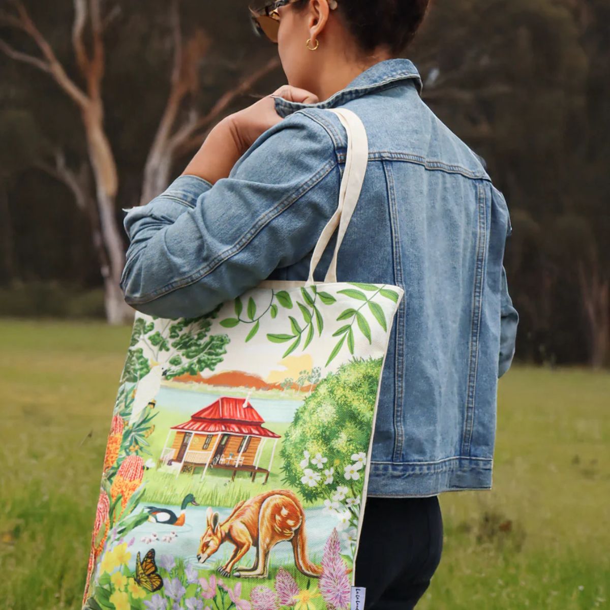 Tote Bag - Garden Giggles River