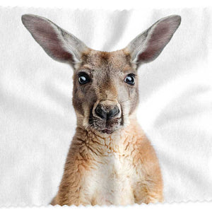 Glasses or Screen Cleaning Cloth - Kangaroo