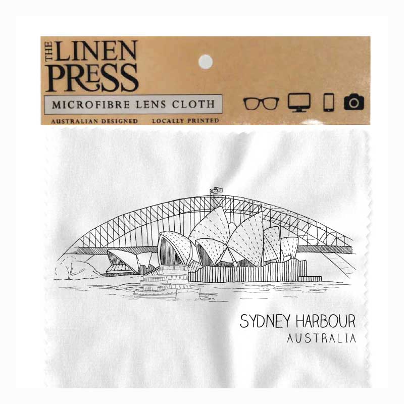lens-cloth-sydney-harbour-2-black-and-white