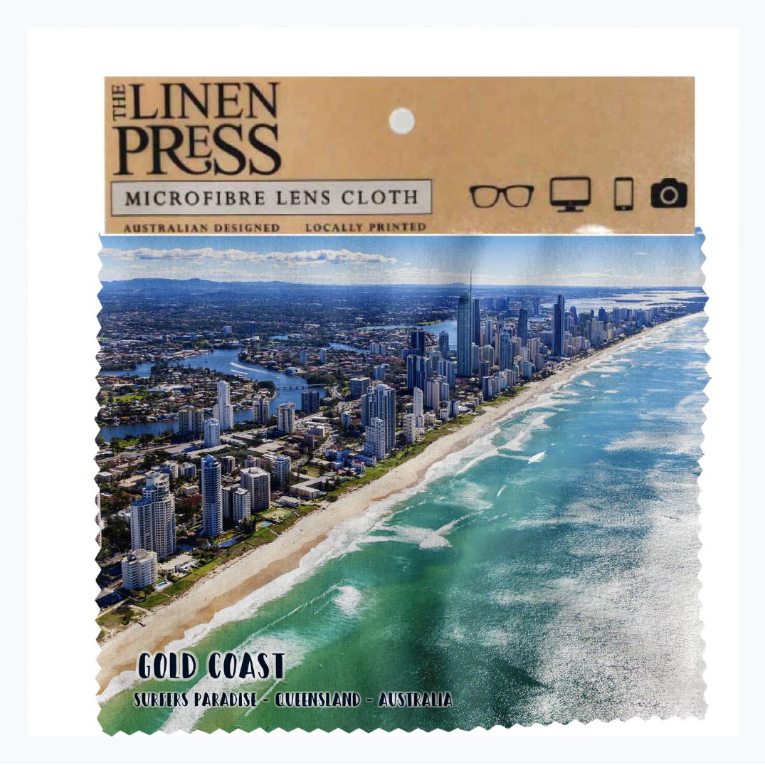 lens cloth souvenir gold coast australia