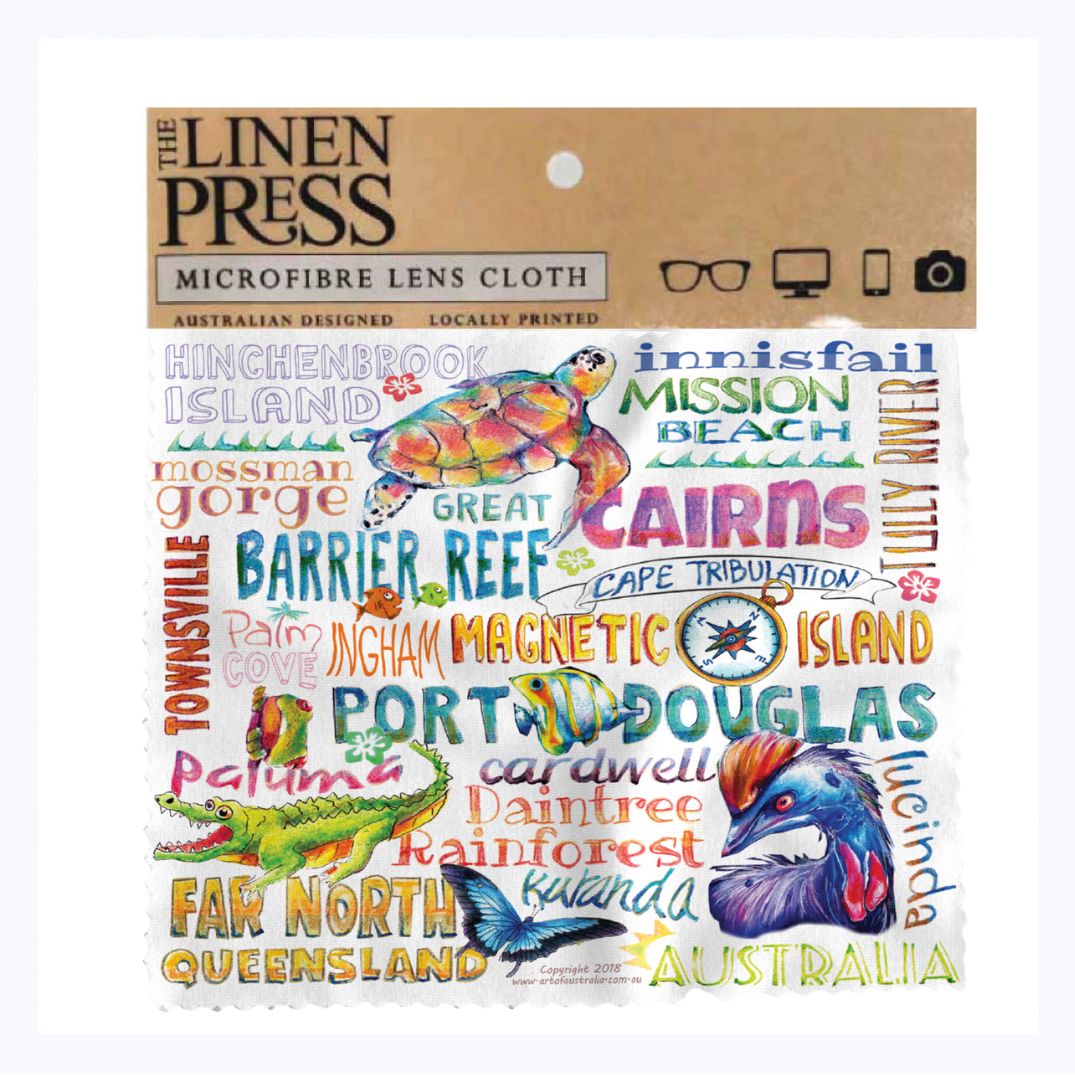 lens cloth far north queensland places