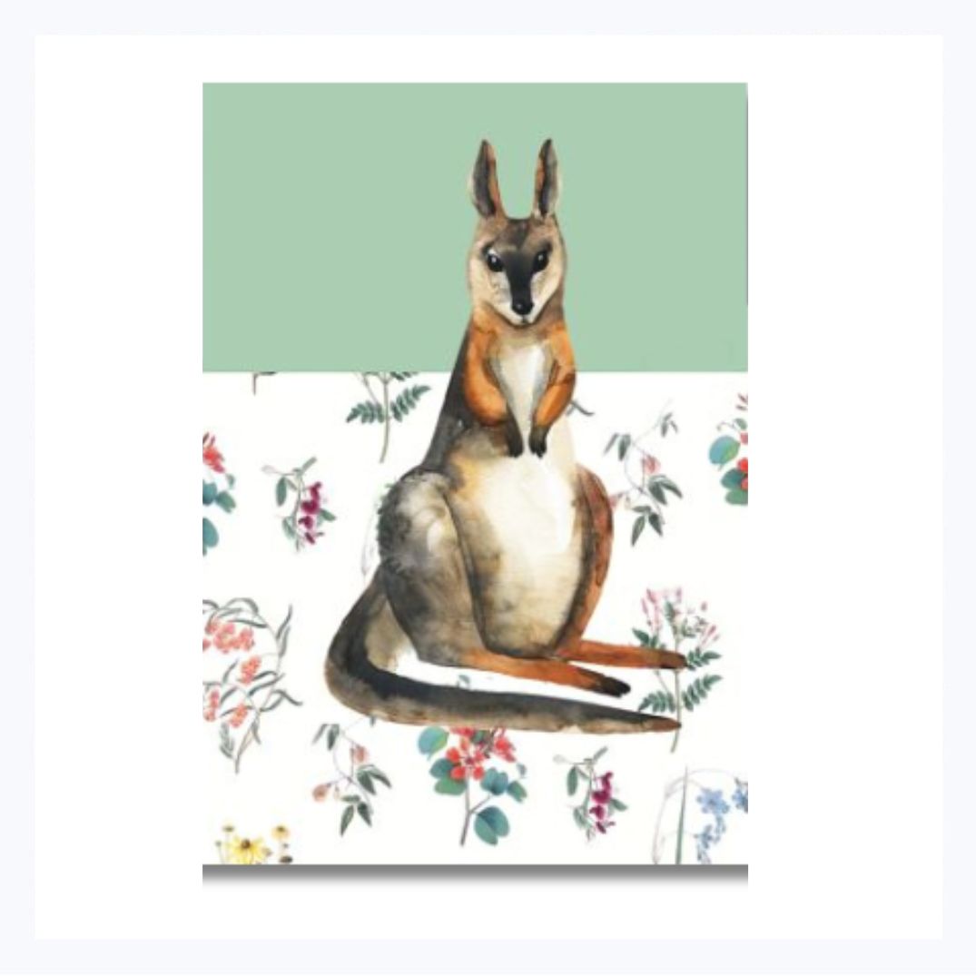 refridgerator magnet kangaroo