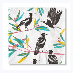 paper napkins magpies