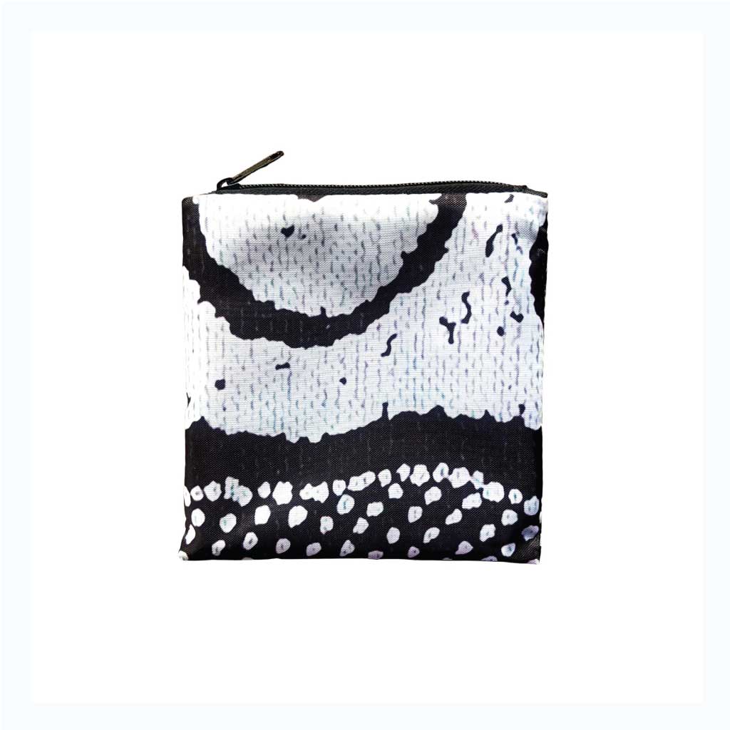 Fold Up Shopper Bag (Recycled) - Delvine Petyarre - My Country