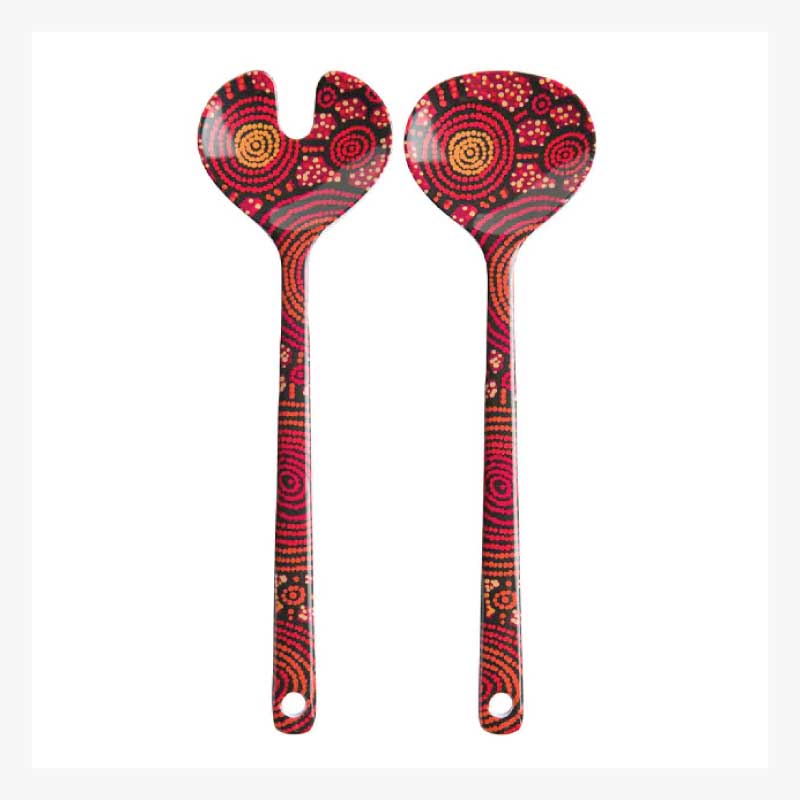 salad-servers-aboriginal-teddy-gibson