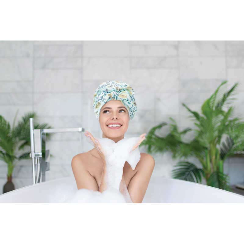 Towel shower online cap