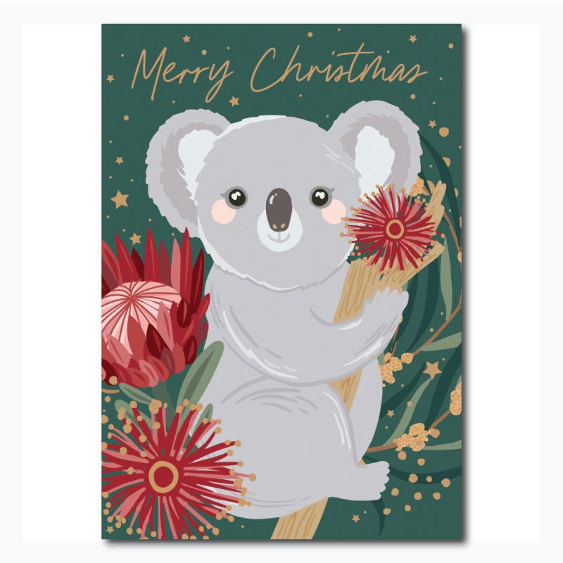 single-greeting-card-koala-christmas