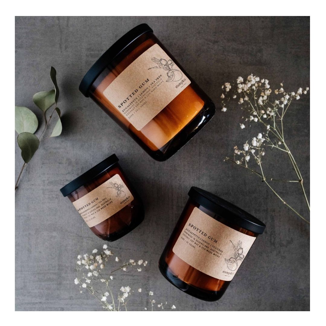 aussie candle spotted gum