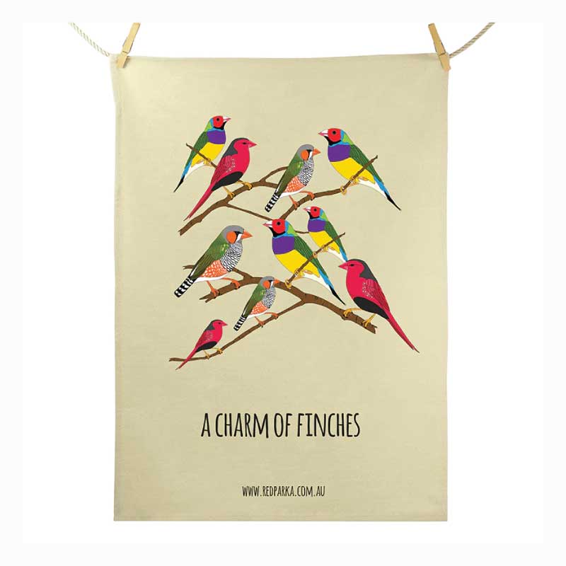 tea-towel-finches-australian-birds-charm
