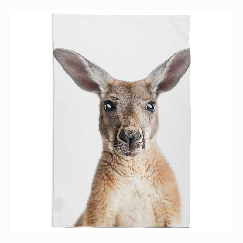 Kangaroo Tea Towel Microfibre