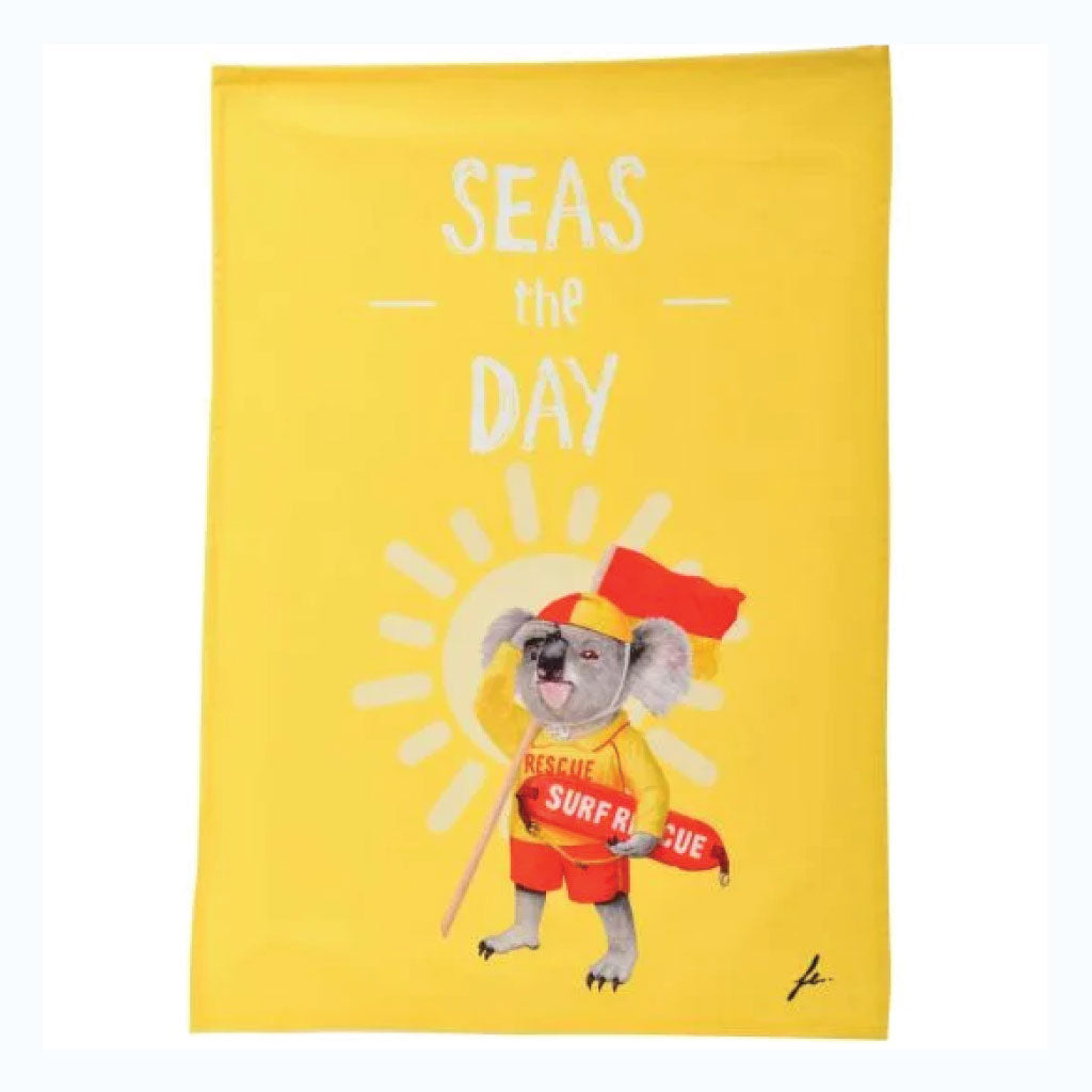 tea-towel-koala-lifeguard