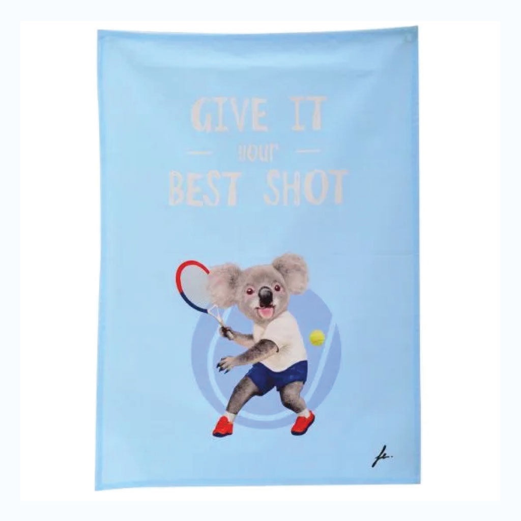 tea-towel-koala-tennis