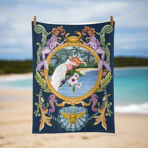 tea-towel-australian-ocean