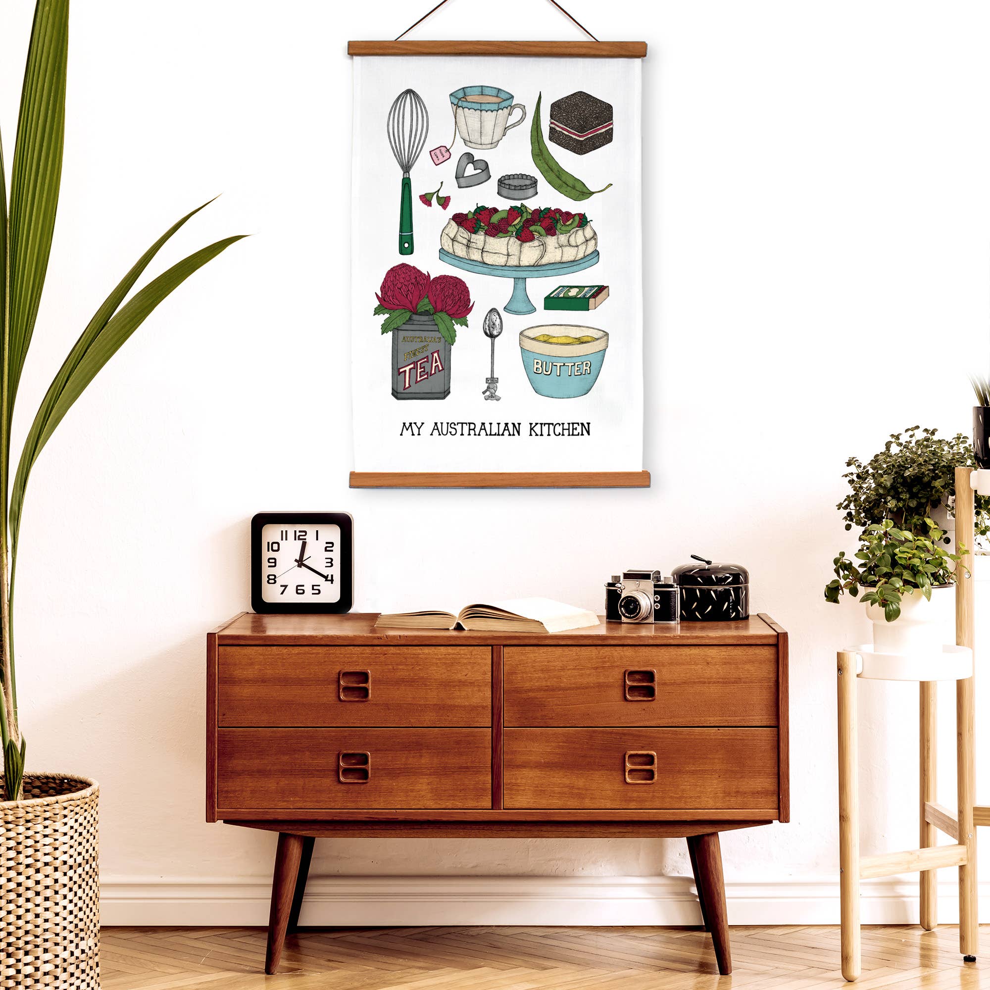 tea-towel-souvenir-aussie-kitchen-pavlova-lamington-waratah