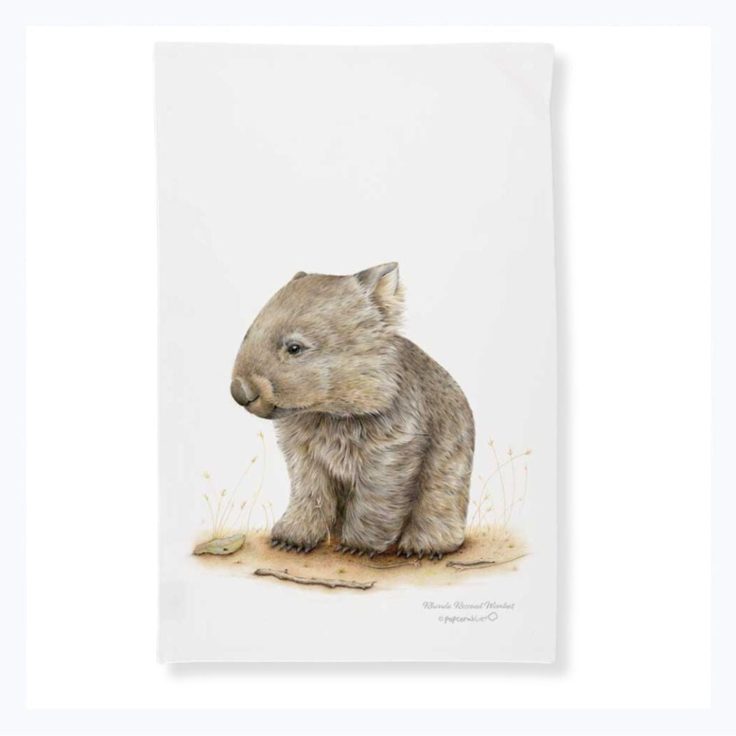 tea towel wombat