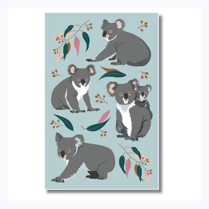 tea towel koala