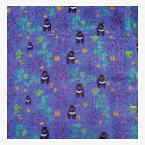 tassie tiger purple scarf