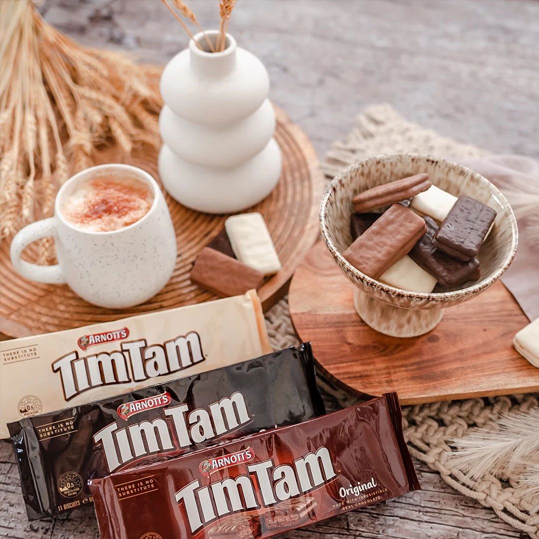 tim tam white dark and original