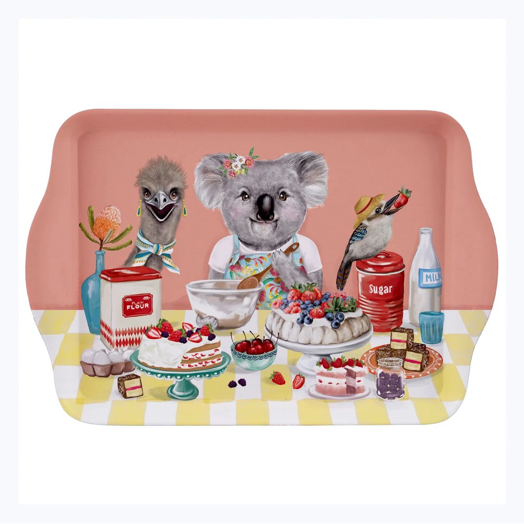 tray happy days baking la la land koala