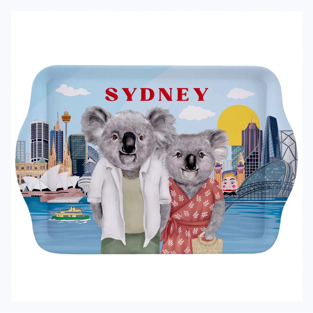 tray sydney souvenir melamine