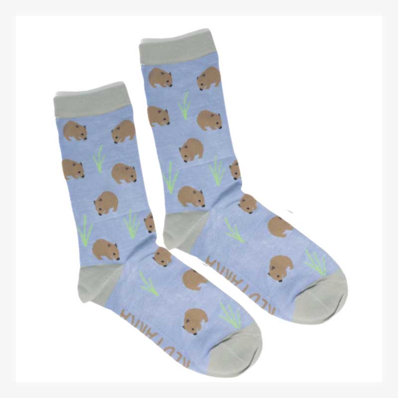 aussie socks wombat womens