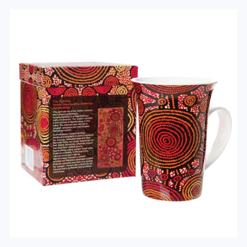 Aboriginal Mug Teddy Gibson design