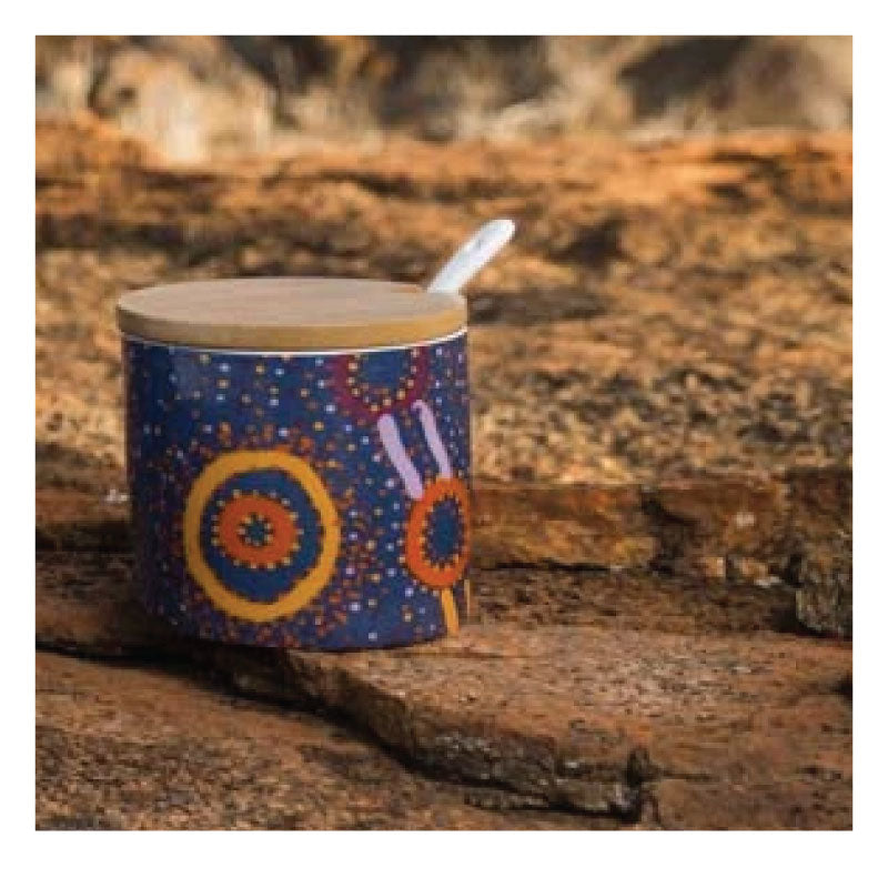 Aboriginal Sugar Bowl - Watson Robertson