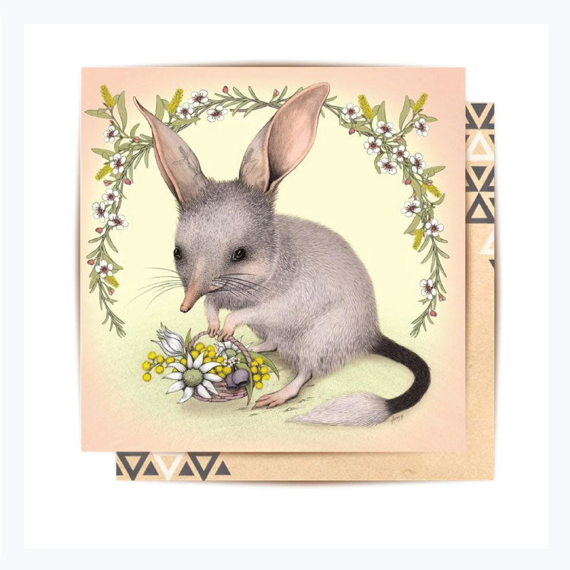 Easter Bilby Greeting Card