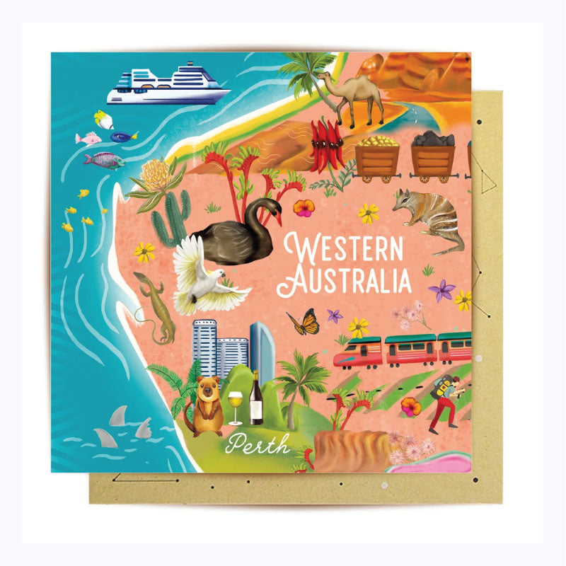La La Land Card - Western Australia