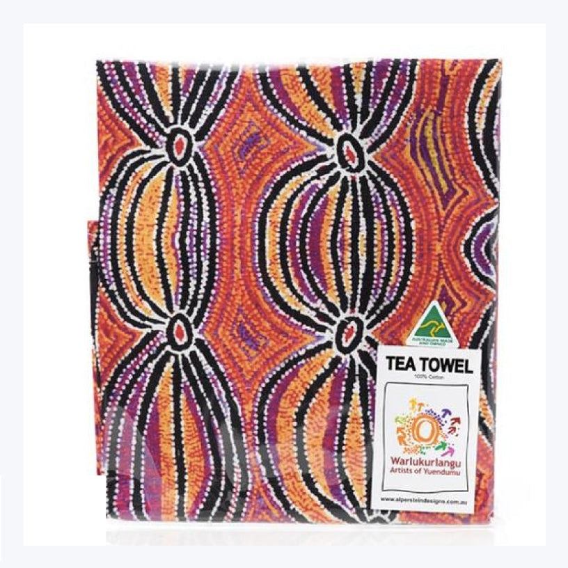 aboriginal tea towel liddy walker
