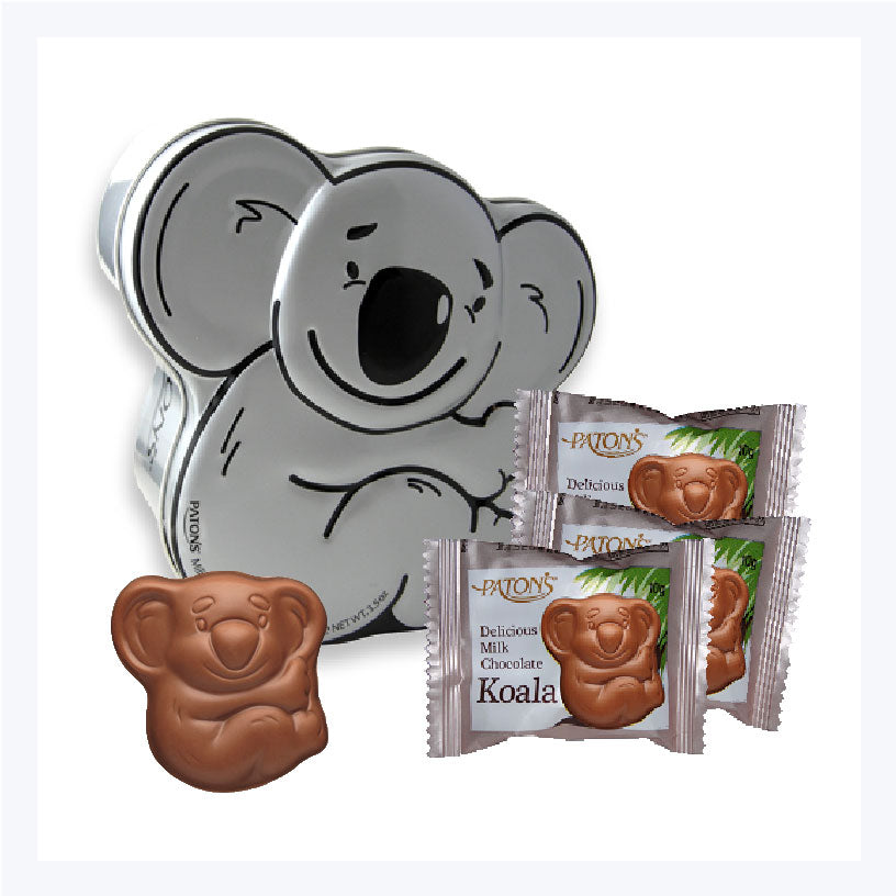 koala chocolate gift tin