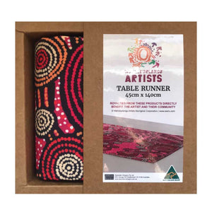 Table Runner - Aboriginal Art - Teddy Gibson