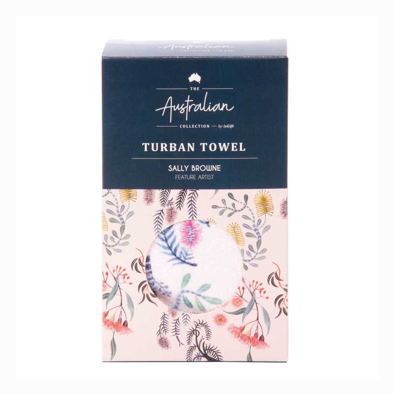 Turban-towel-australian-flowers-gift
