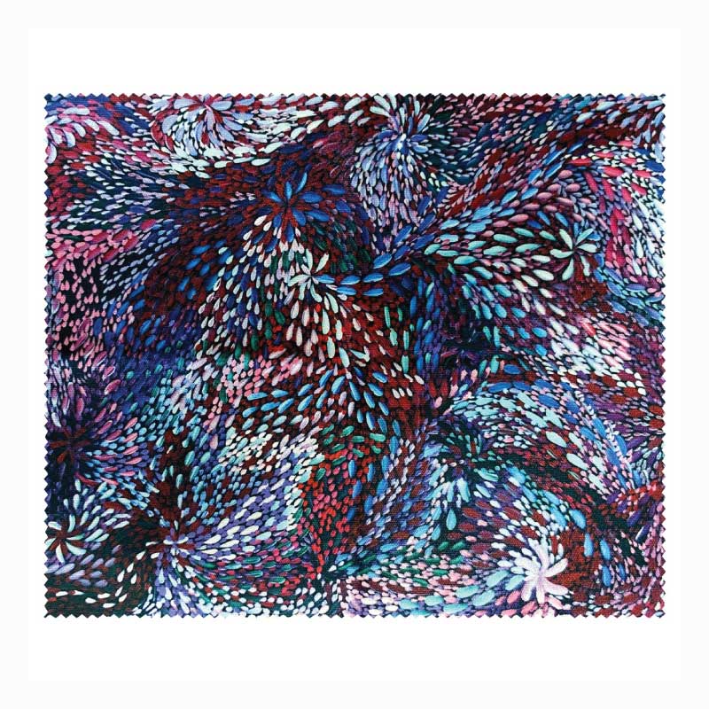 aboriginal-art-lens-cloth-janelle-stockman-firesparks-purple