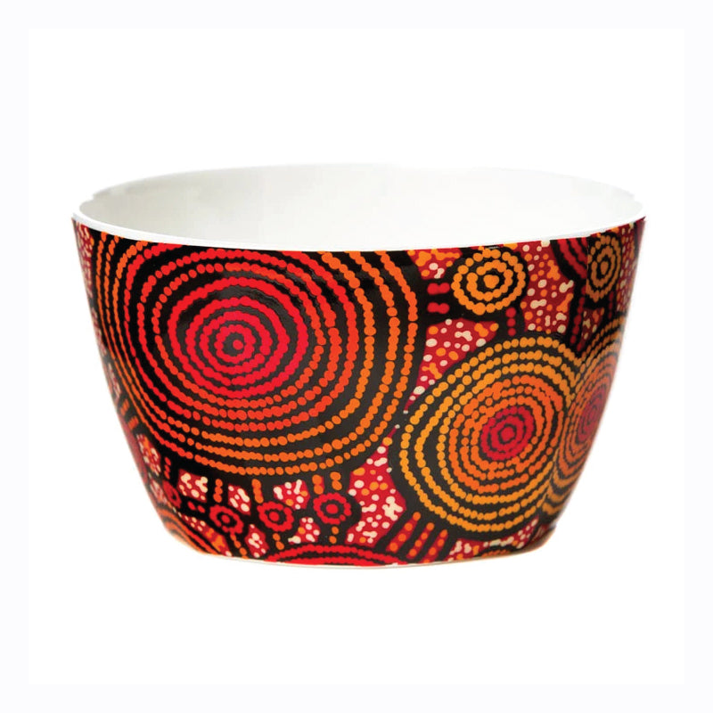 Aboriginal Ceramic Bowl - Teddy Gibson