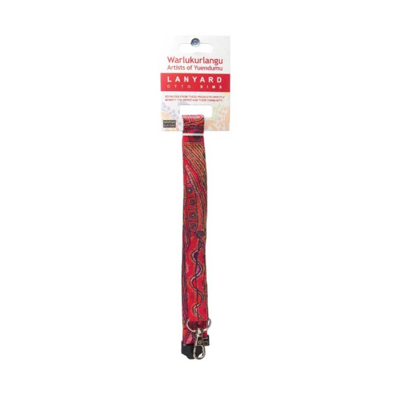 Aboriginal Lanyards - Warlukurlangu Artists