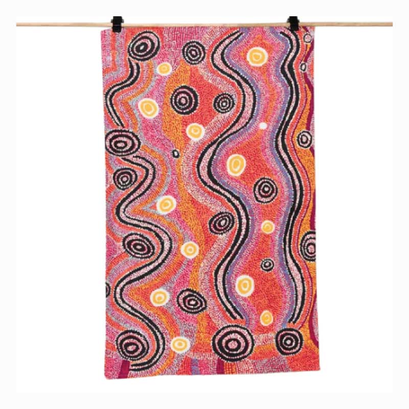 Aboriginal Tea Towel - Otto Sims