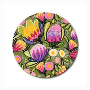 australian magnet wooden gift flowers sugar bush