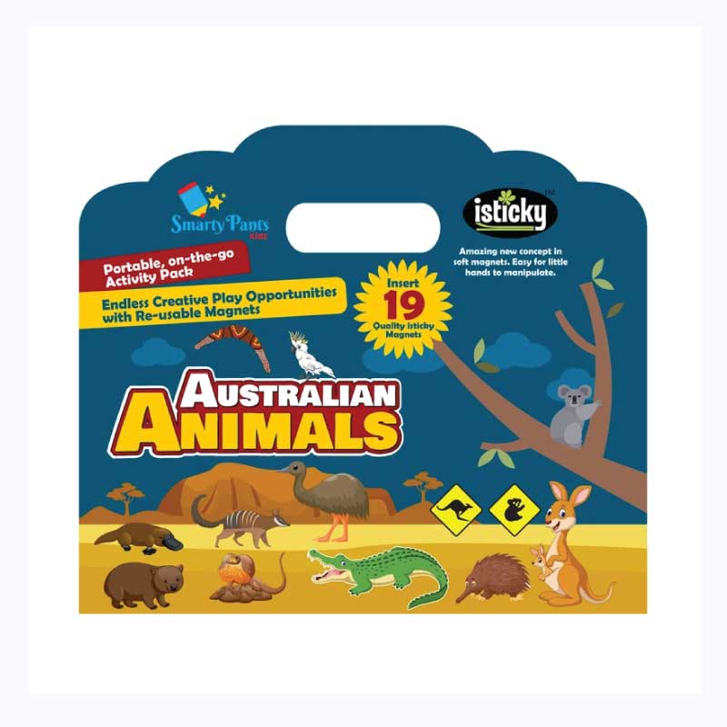 magnet activity board australian animals