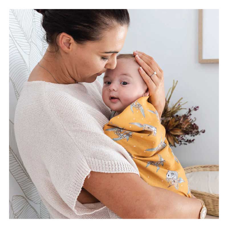 australian baby gift possum swaddle