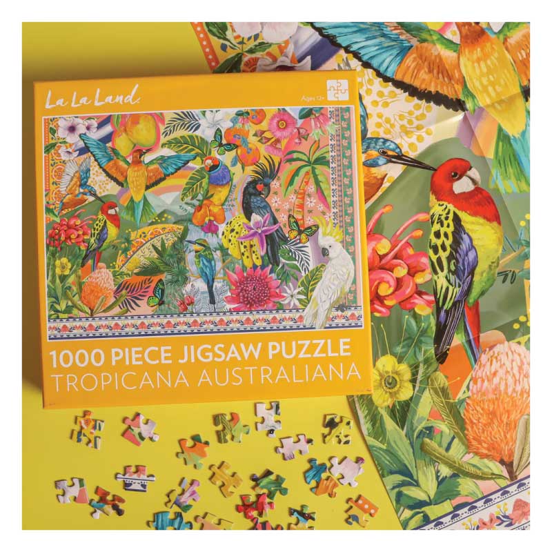 australian jigsaw puzzle la la land tropicana australiana 1000