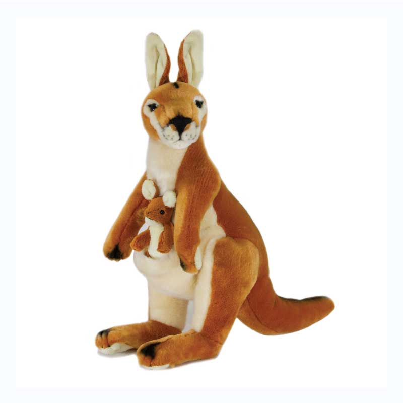 Kangaroo stuffed clearance toy