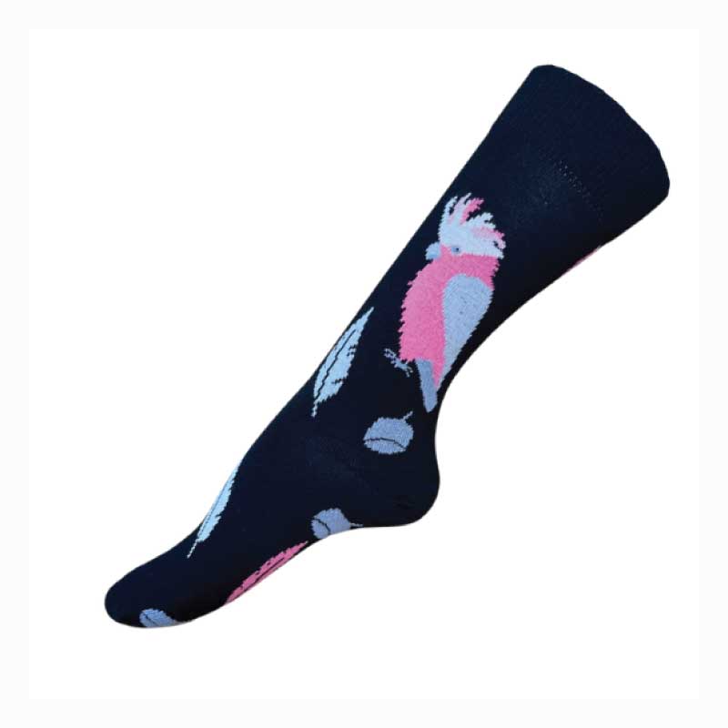 australian socks galah black