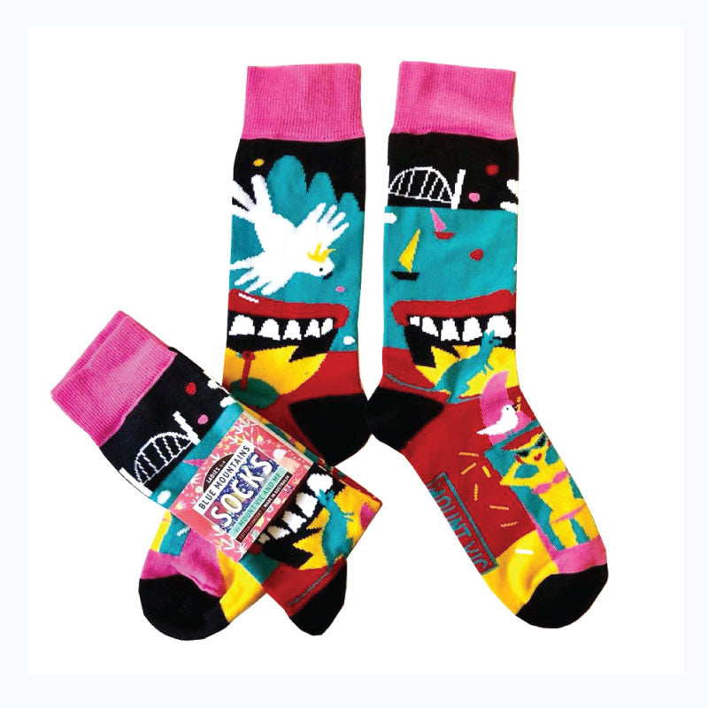 Blue Mountain Socks - Nostalgia (Womens)