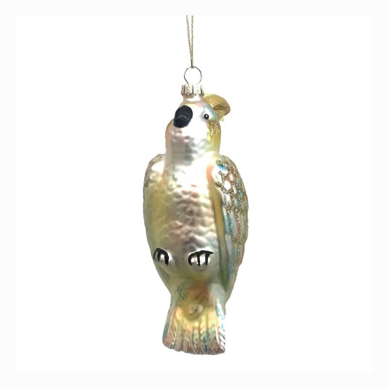austrailan xmas ornament cockatoo