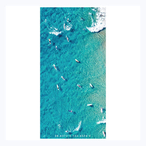 Souvenir Beach Towel - Longboard Party